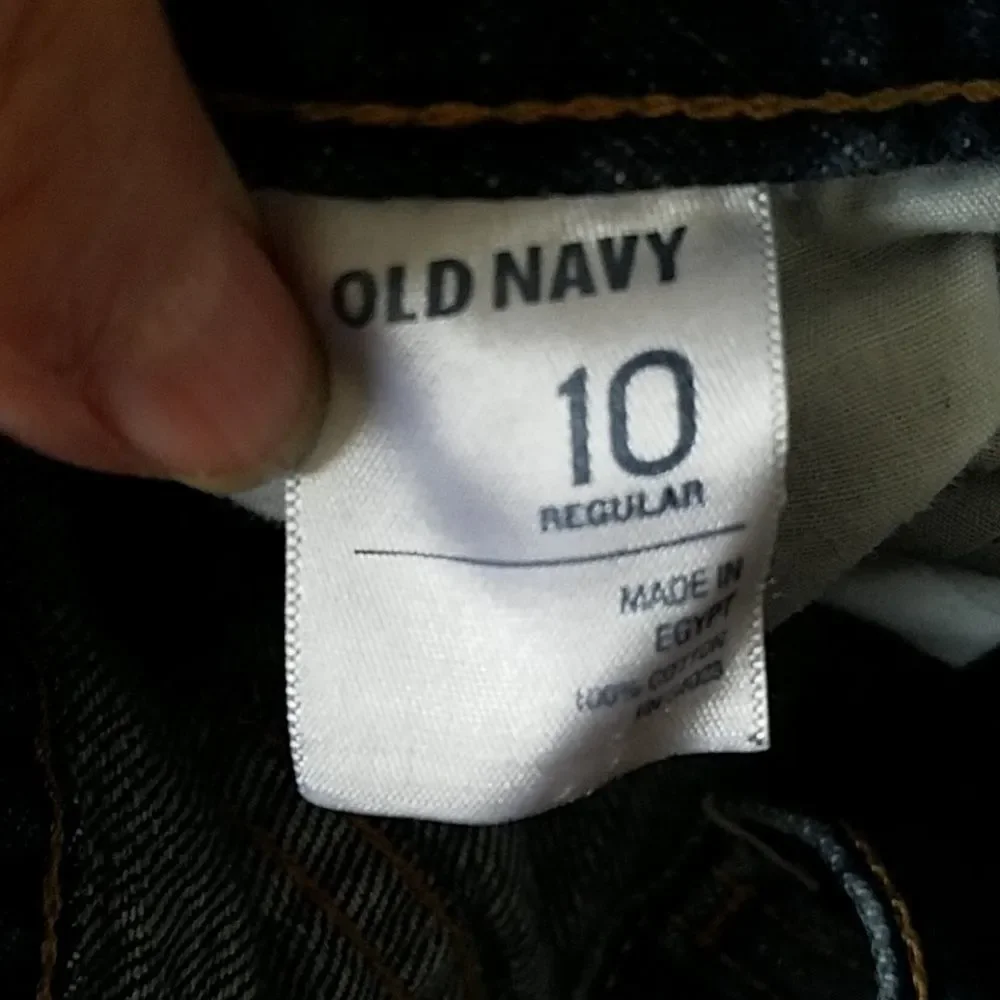 Old Navy Medium Blue Wash Adjustable Waist Skinny Jean's 10 Regular